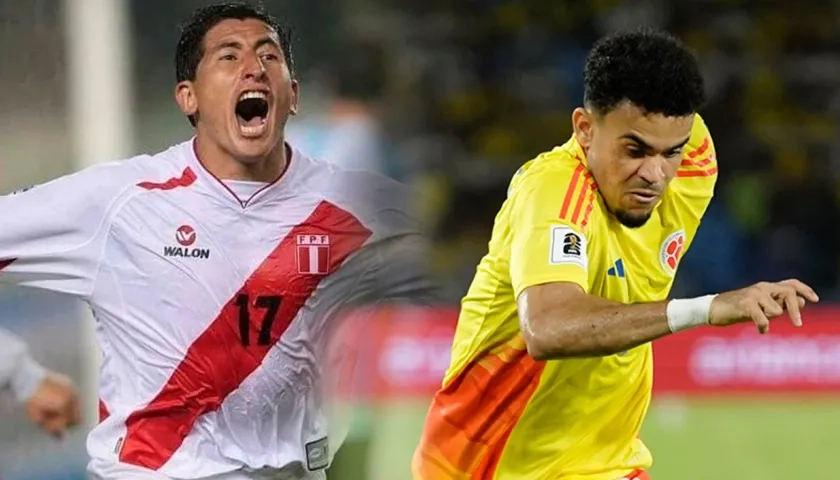 Johan Fano y Luis Díaz.