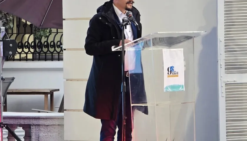 Sebastián Camilo Guanumen, embajador en Chile.