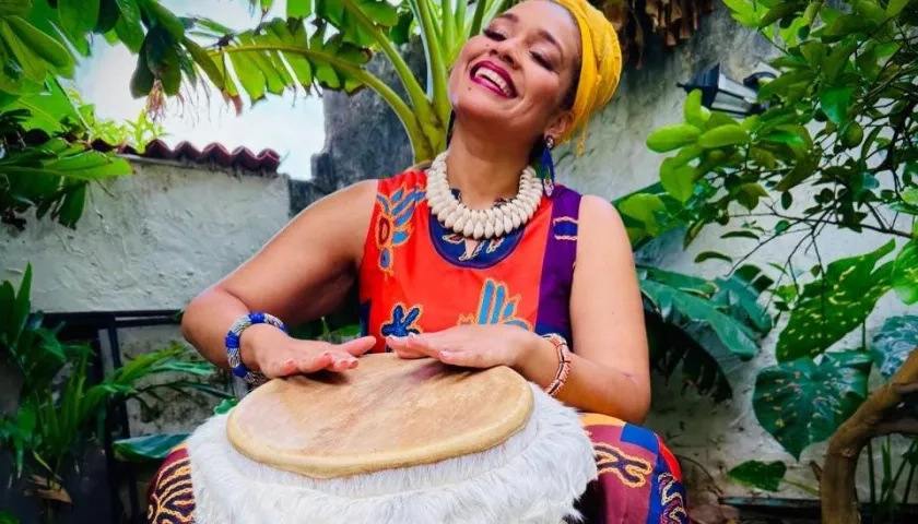 La cantautora, folclorista e investigadora Carmen Sanjuán Meléndez.