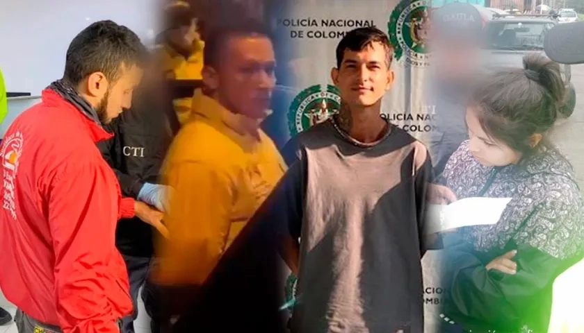 Los cuatro condenados por el crimen del director de la cárcel La Modelo. 