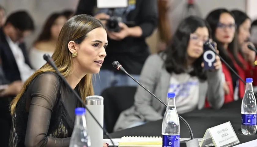 María Fernanda Carrascal, conciliadora de la Cámara de Representantes.