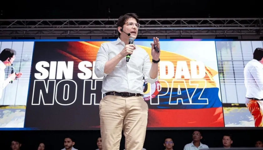 Senador Miguel Uribe Turbay.