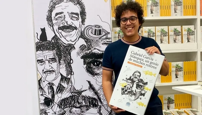Orlando Oliveros estuvo en la Feria Internacional de Libro de Bogotá presentando su obra. 