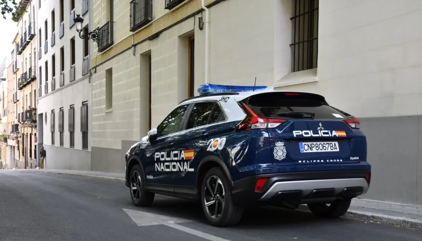Patrulla de la Policía Nacional de España.