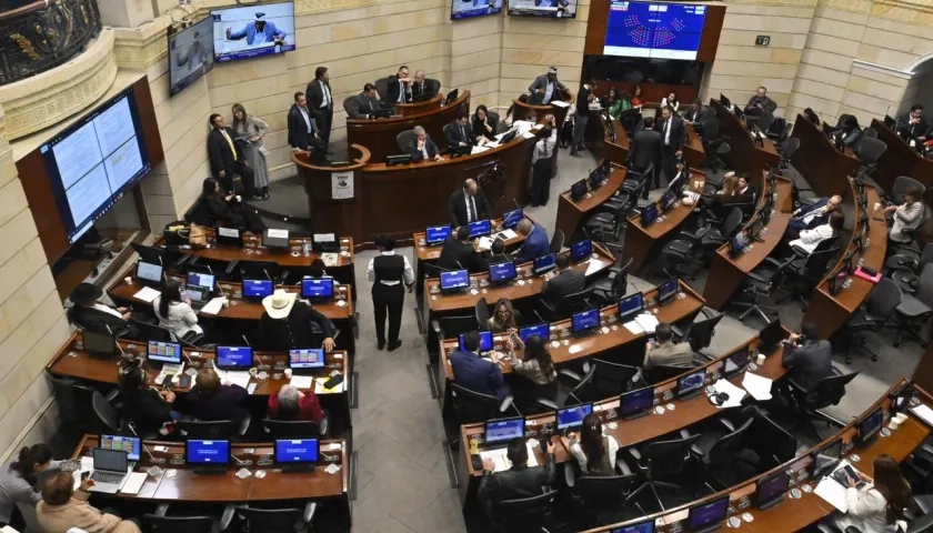 Plenaria del Senado.