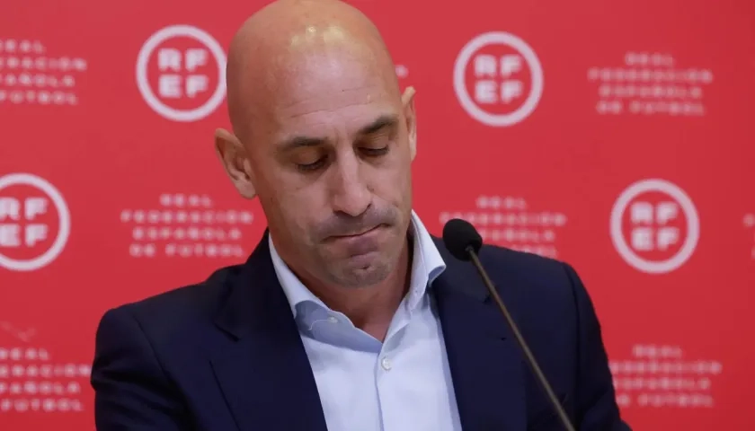 Luis Rubiales, expresidente de la Real Federación Española de Fútbol.