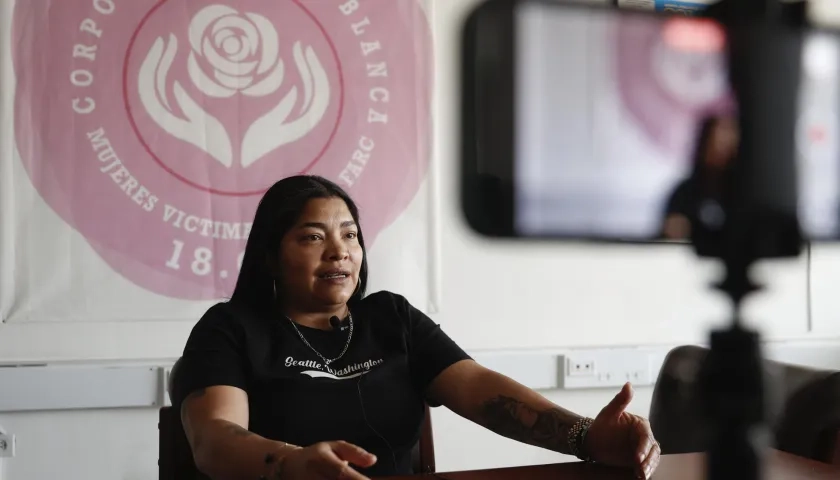 Sara Morales fue reclutada cuando tenía 11 años. 