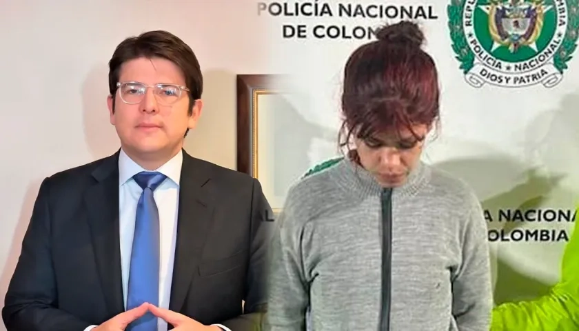 Miguel Uribe Turbay y Katherine Andrea Martínez, alias ‘Gabriela’. 