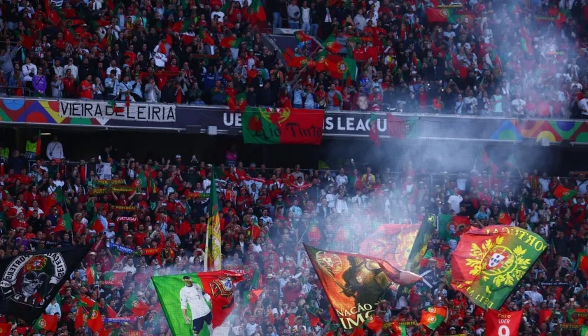Tribuna del Allianz Arena.