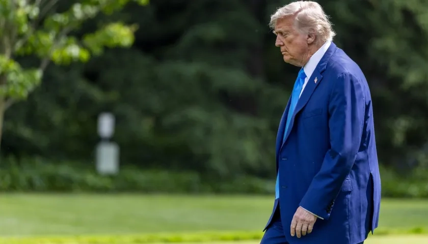 El presidente de Estados Unidos, Donald Trump.