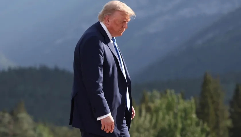 El presidente de Estados Unidos, Donald Trump.