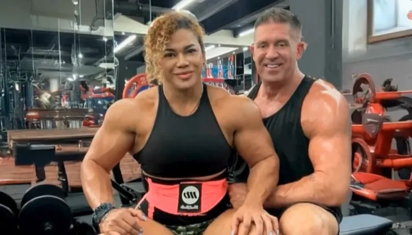 Zunilda Hoyos Méndez y Jarrod Gelling