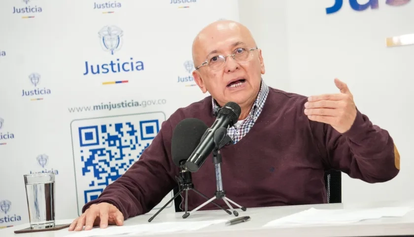 Eduardo Montealegre, ministro de Justicia.