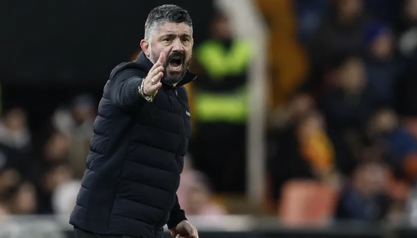 Gennaro Gattuso reemplaza en el cargo a Luciano Spalletti.