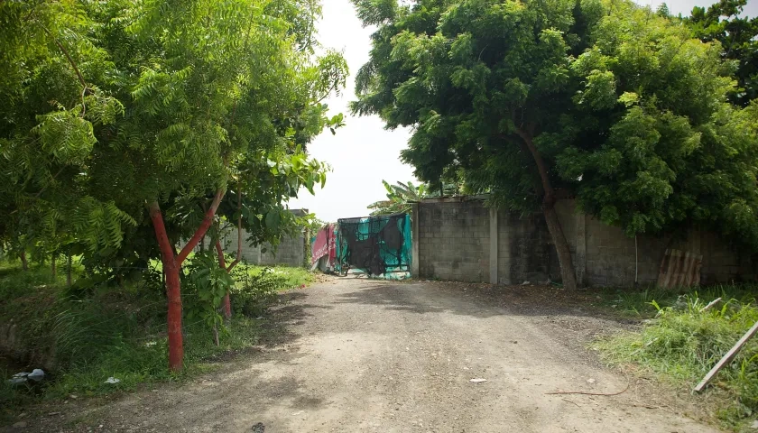 Predio de empresa sancionada. 