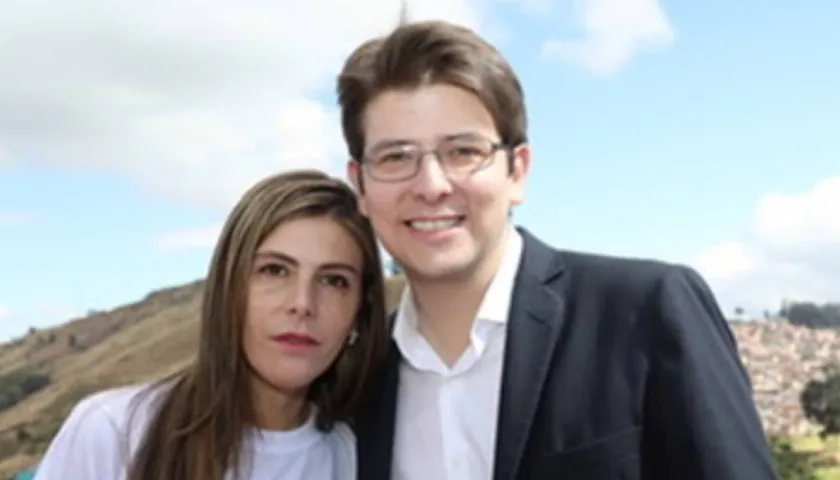 María Carolina Hoyos y Miguel Uribe.