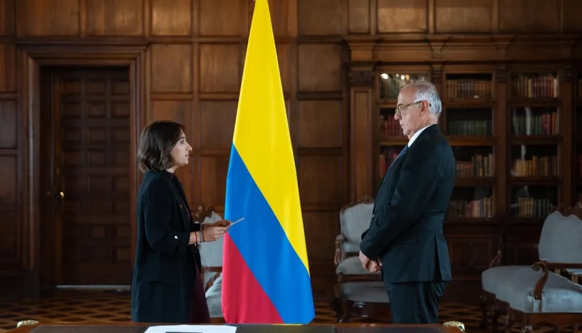 Acto de posesión de Iván Velásquez como embajador de Colombia ante la Santa Sede.