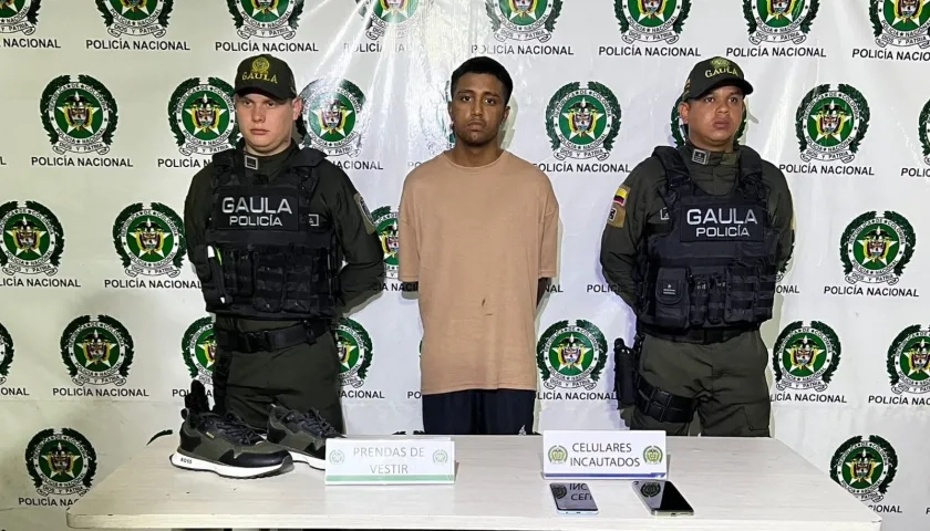 Jean Piere Santiago Suárez, presunto homicida de joven cajera en restaurante de La Paz.