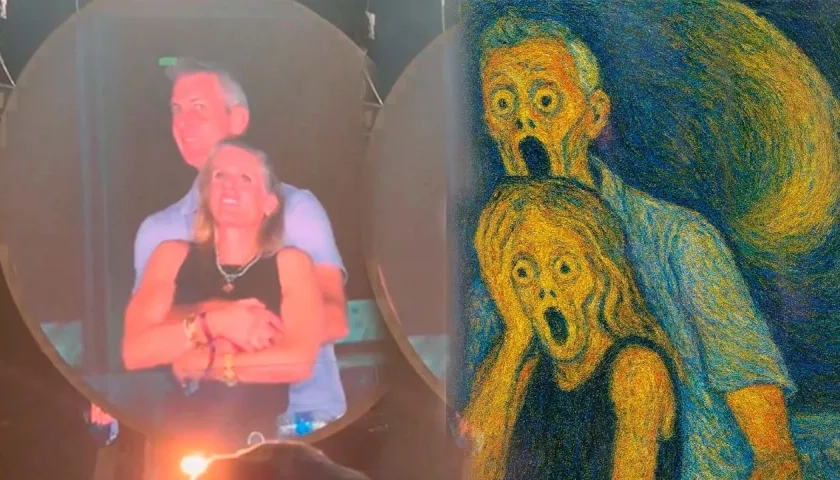 'El grito', uno de los tantos memes. 