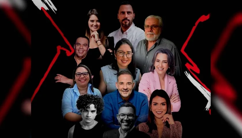 Conferencistas que estarán en el evento. 