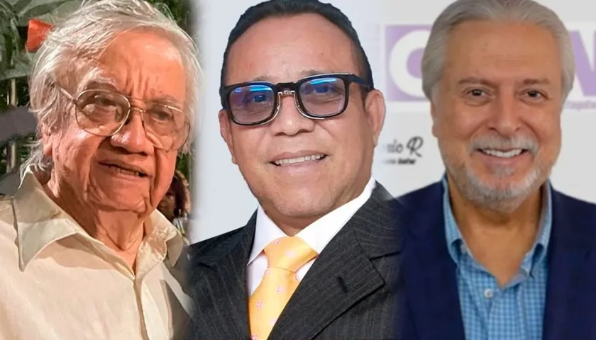 Edgar García Ochoa Flash, Eurys Charris Alandete y Álvaro Osorio.