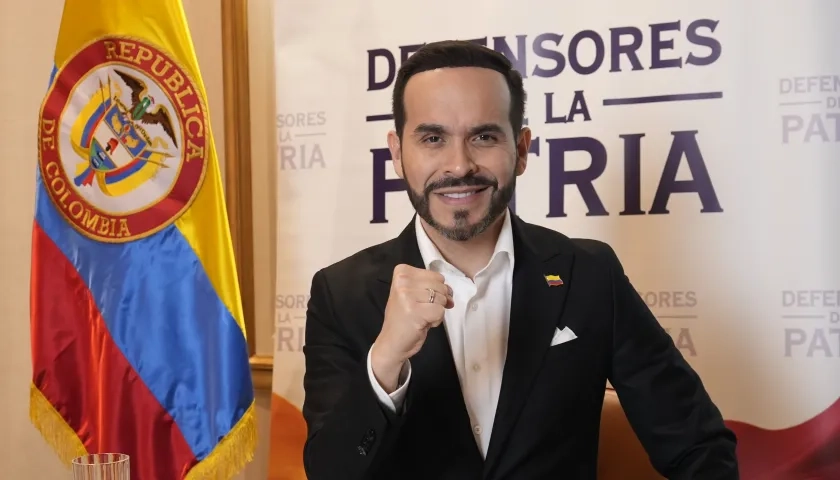 Abelardo De La Espriella, precandidato presidencial. 