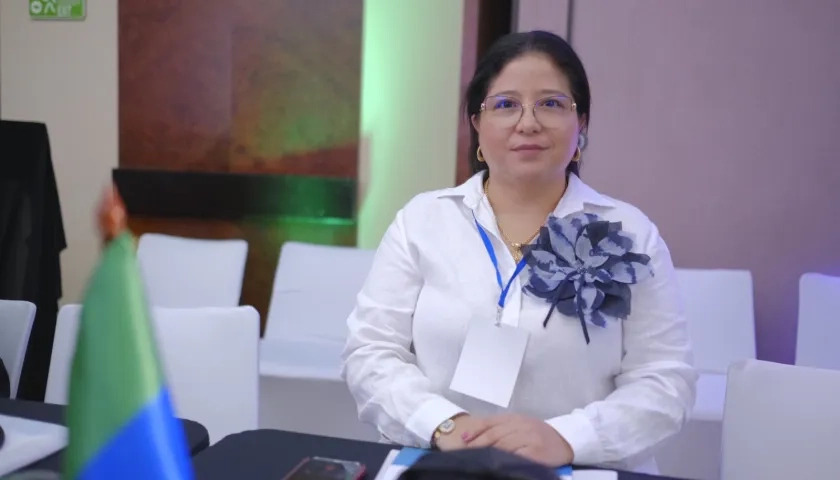 Alcira Sandoval, alcaldesa de Soledad. 