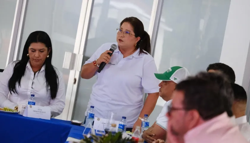 Alcira Sandoval, alcaldesa de Soledad.