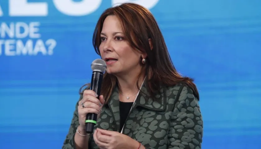 Ana María Vesga, presidenta de Acemi. 