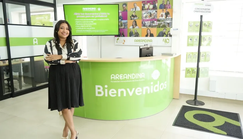 Angélica Viloria, asesora senior comercial de la Universidad Areandina.