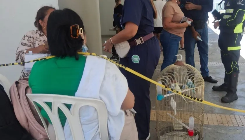 Atención psicológica a os afectados por el incendio. 