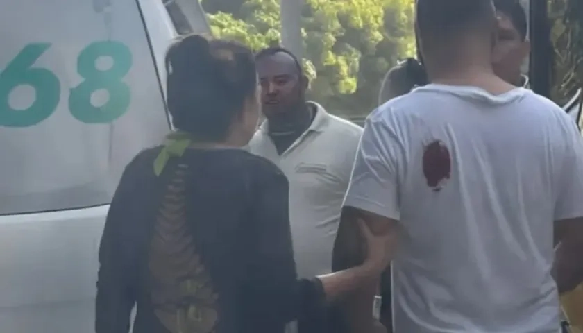 Hombre herido en el bulevar de Buenavista.