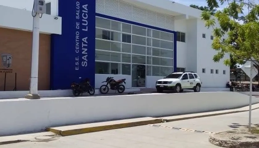 Centro de Salud de Santa Lucía.