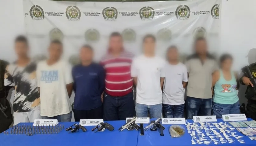 Capturados del 'Clan del Golfo' y 'Los Primos'. 