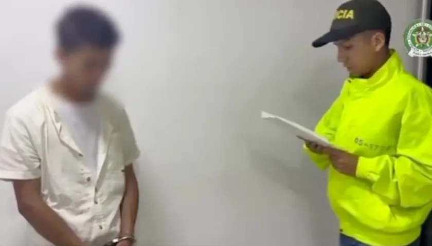 La captura se produjo en la ciudad de Cúcuta. 