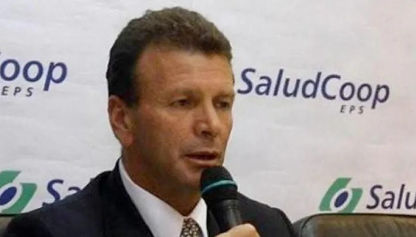 Expresidente de Saludcoop EPS, Carlos Gustavo Palacino Antía.
