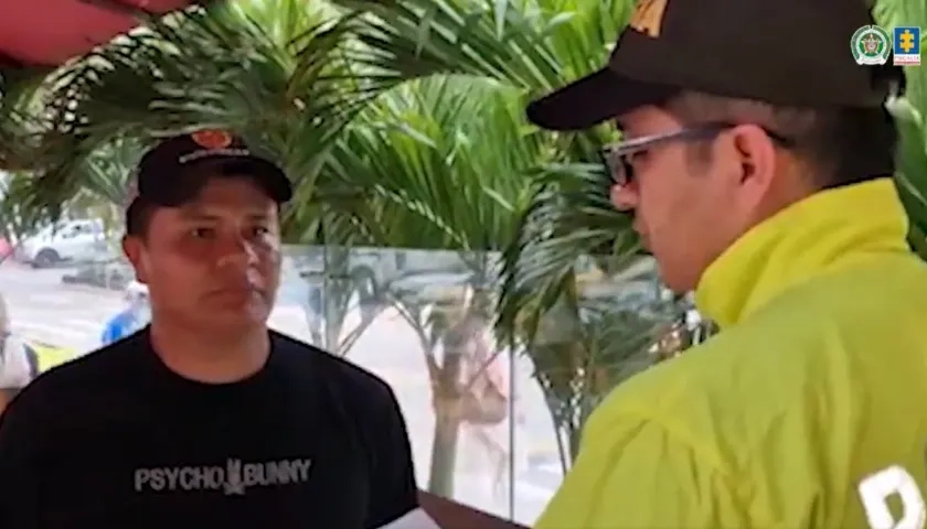 Carlos Andrés Rueda Ipía, alias 'Indio'.