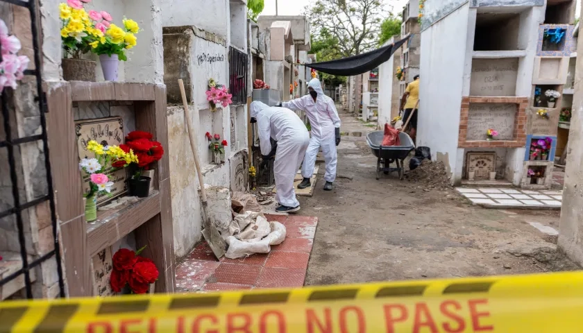 Cementerio Nuevo de Soledad. 