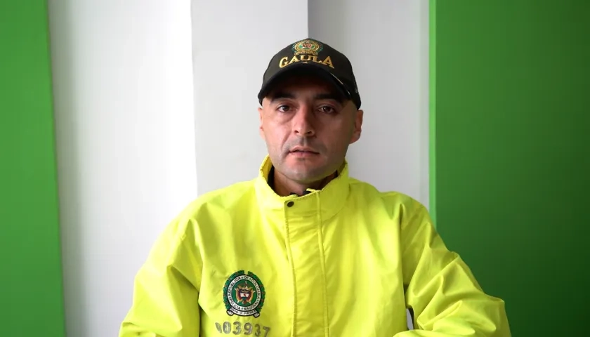 Mayor Julián Cañas, Nuevo Comandante del Gaula Mebar.