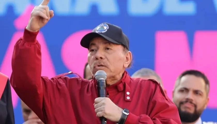 El copresidente de Nicaragua, Daniel Ortega.