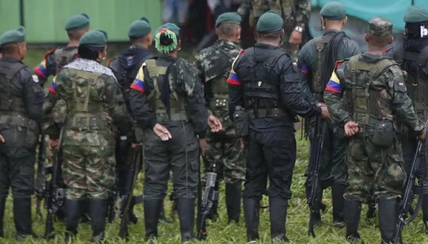 Disidencia de las FARC. 