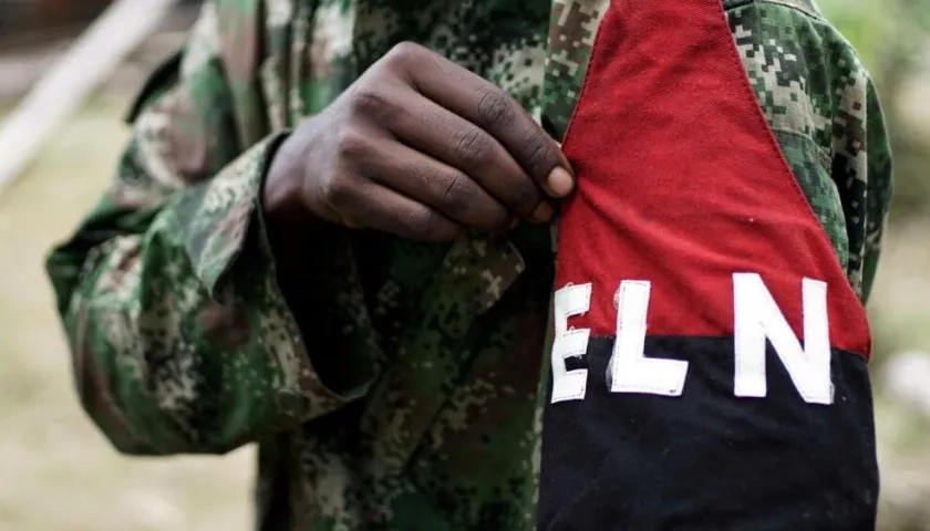 Guerrilla del ELN. 