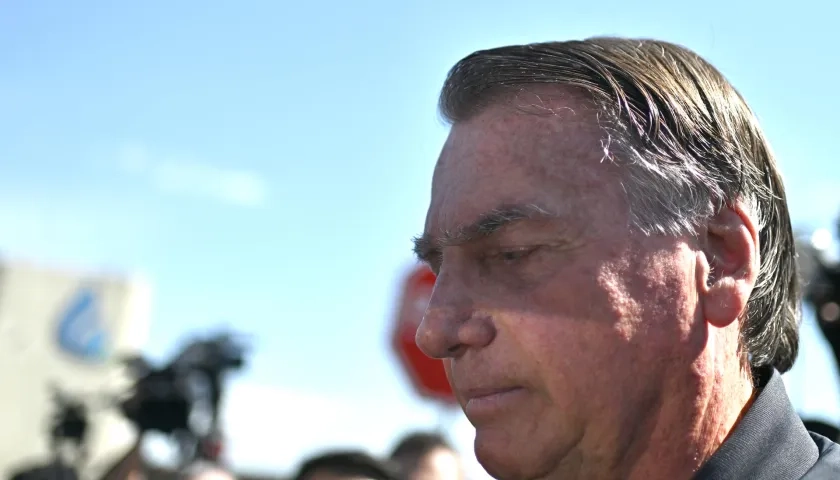  El expresidente de Brasil, Jair Bolsonaro.