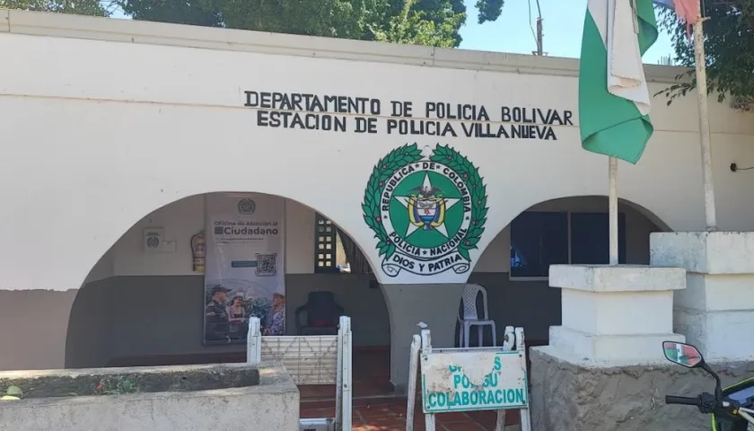 Estación de Policía de Villanueva, Bolívar.