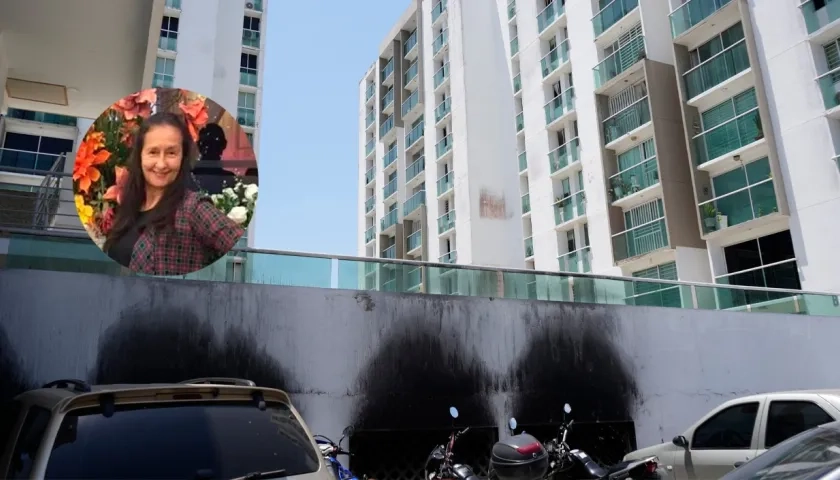 Giovanna Rodríguez Plazas, una de las víctima mortales del incendio en el conjunto residencial. 