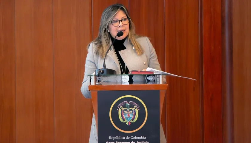 La Fiscal General de la Nación, Luz Adriana Camargo.