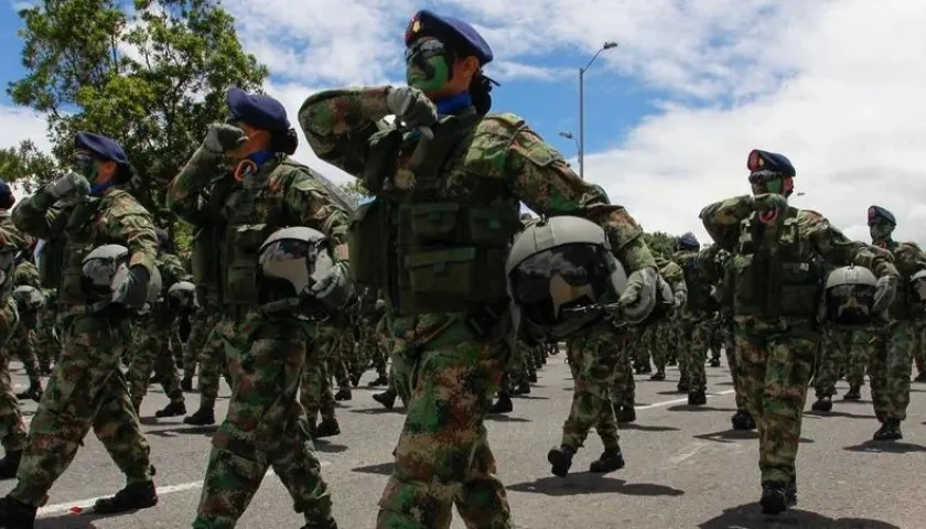 Fuerzas Armadas colombianas.