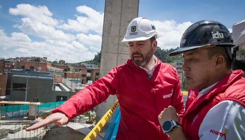 Carlos Fernando Galán, alcalde de Bogotá.