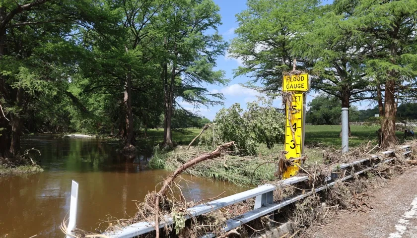 Inundaciones en Texas.
