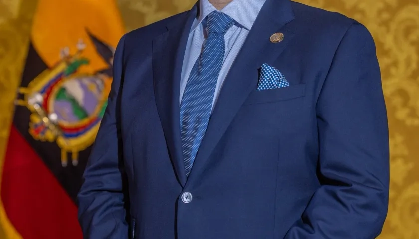 John Reimberg, ministro del Interior de Ecuador.